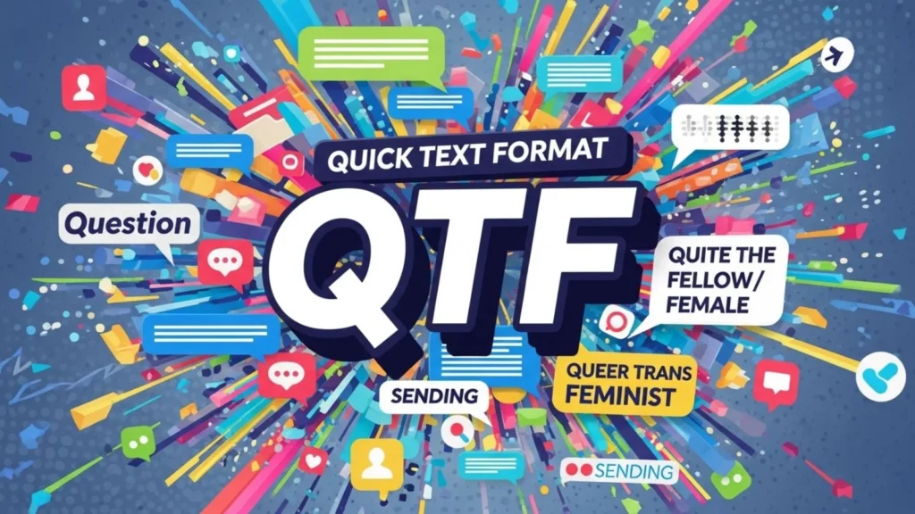 qtf mean in text