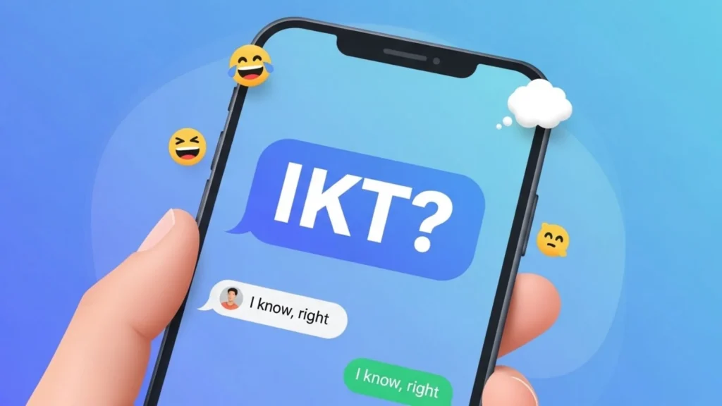 what does ikt mean in text