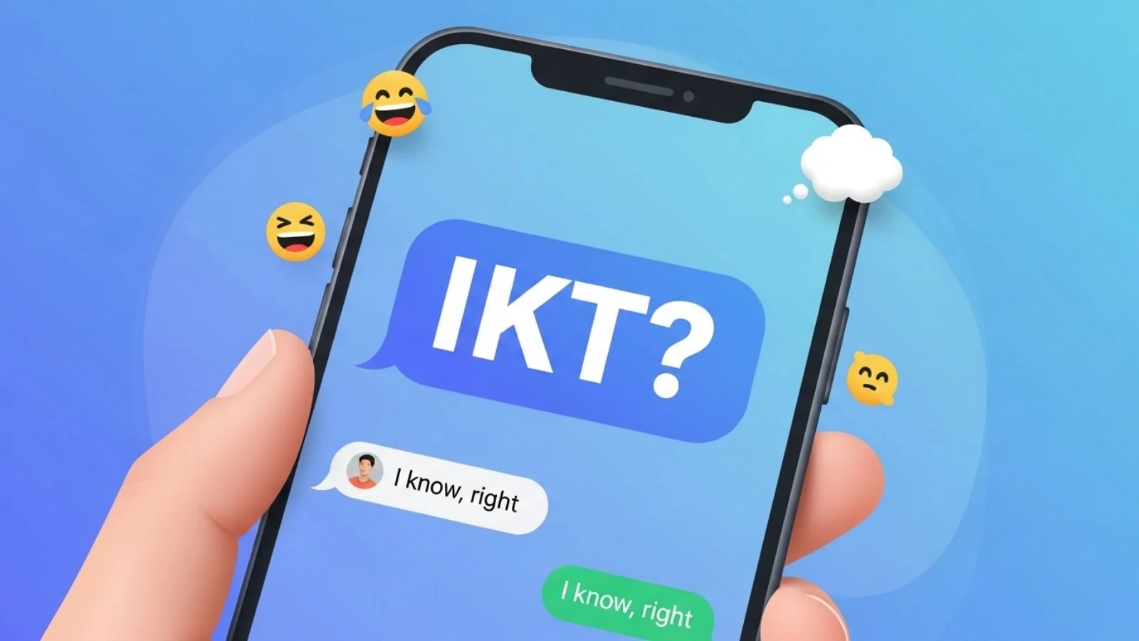 what does ikt mean in text