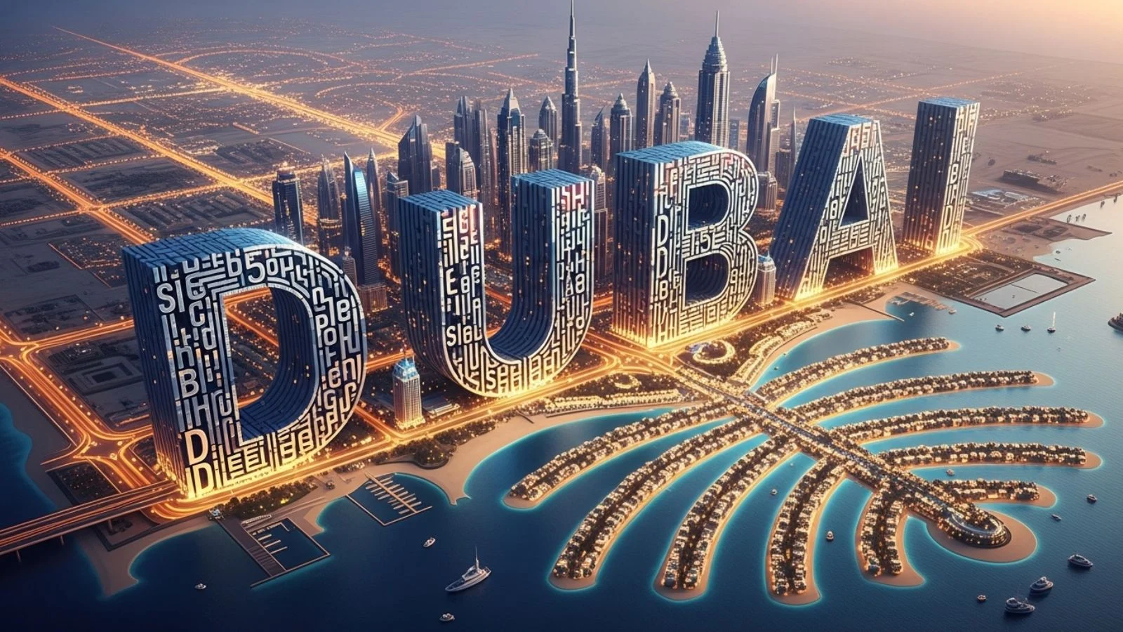 what does dubai mean in text