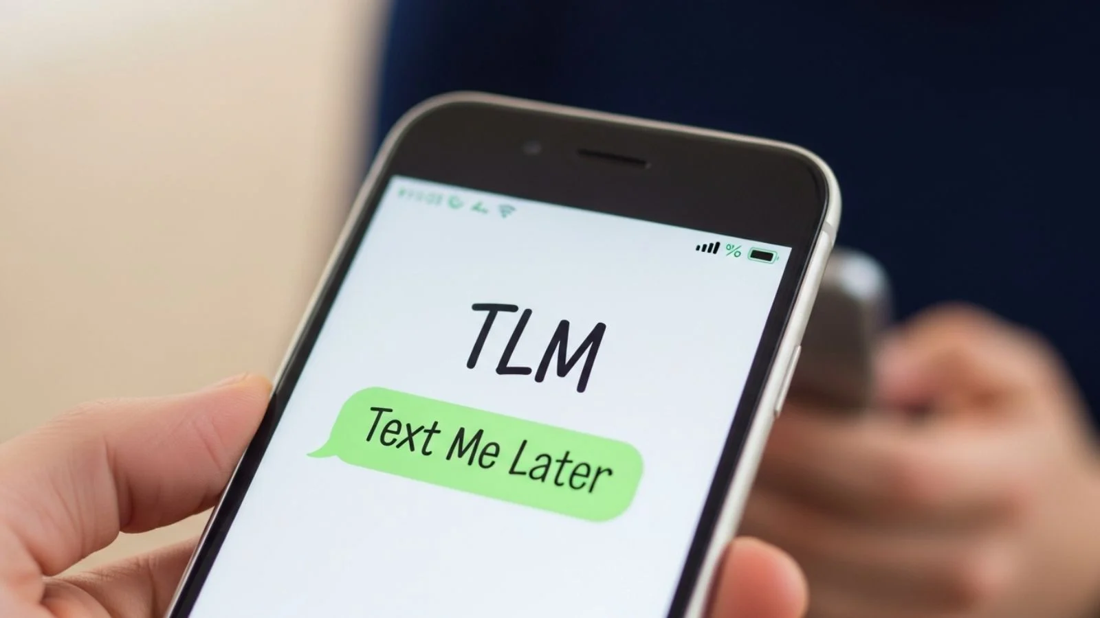 what does tlm mean in text