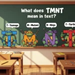 what does tmnt mean in text