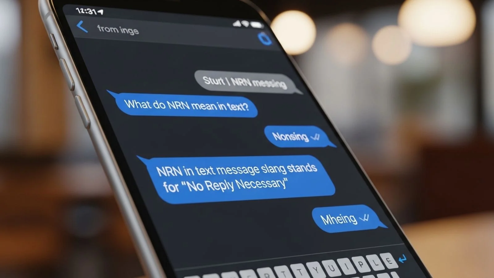 what do nrn mean in text