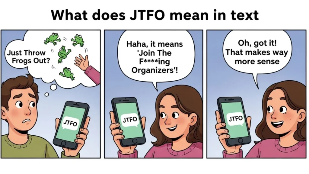 what does jtfo mean in text