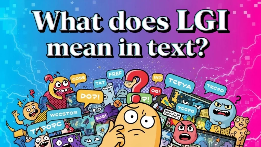 what does lgi mean in text