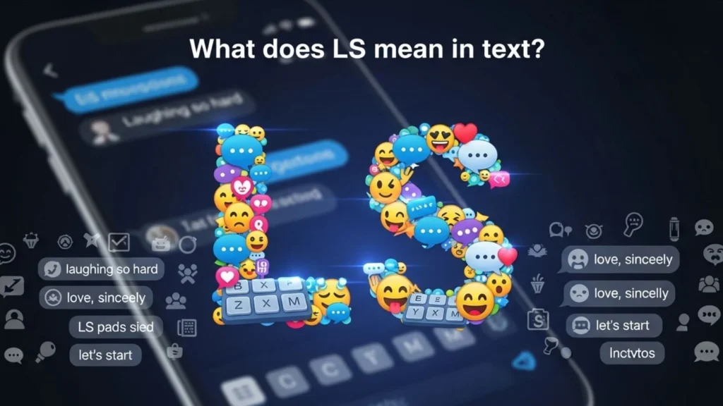 what does ls mean in text