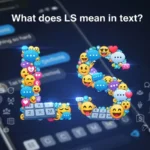 what does ls mean in text