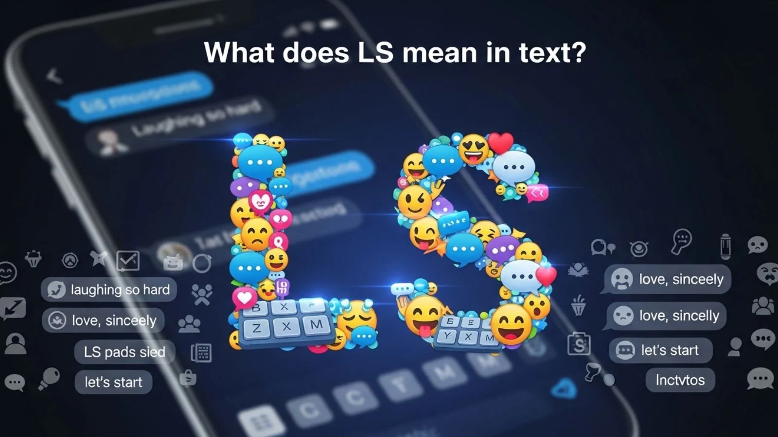 what does ls mean in text