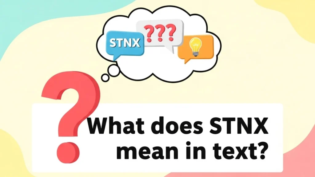 what does strx mean in text