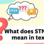 what does strx mean in text