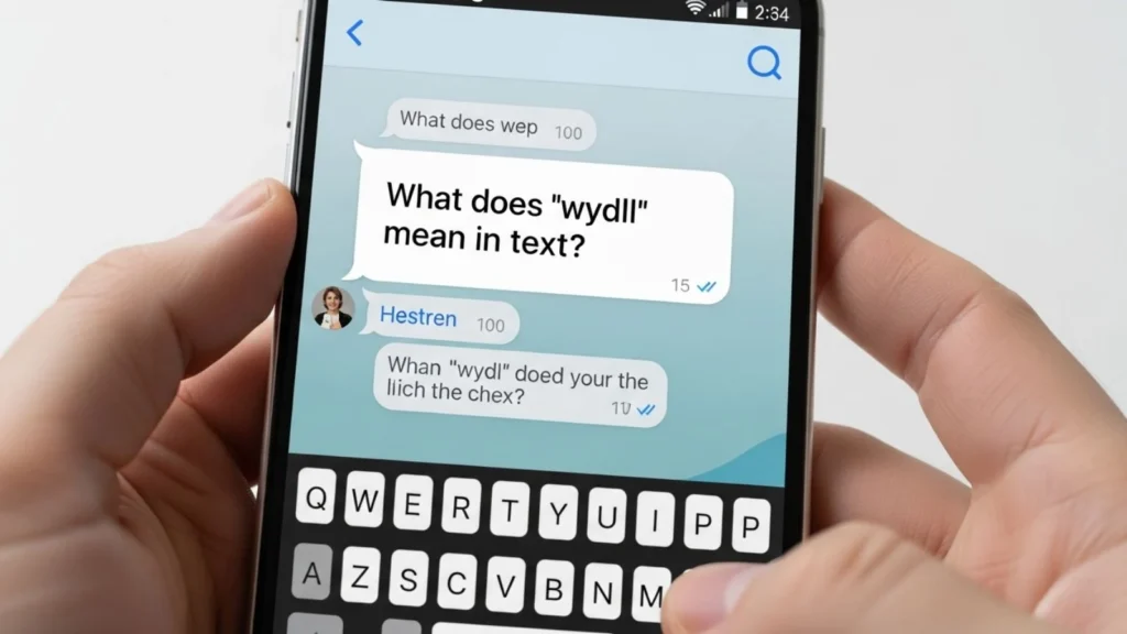what does wydll mean in text