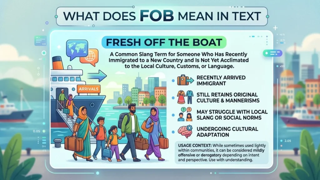 What Does FOB Mean in Text