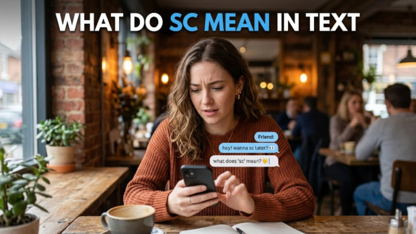 what do sc mean in text
