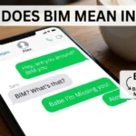 what does bim mean in text