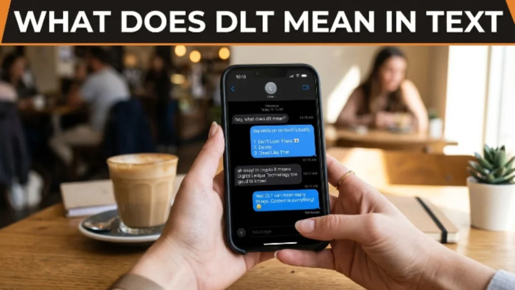 what does dlt mean in text
