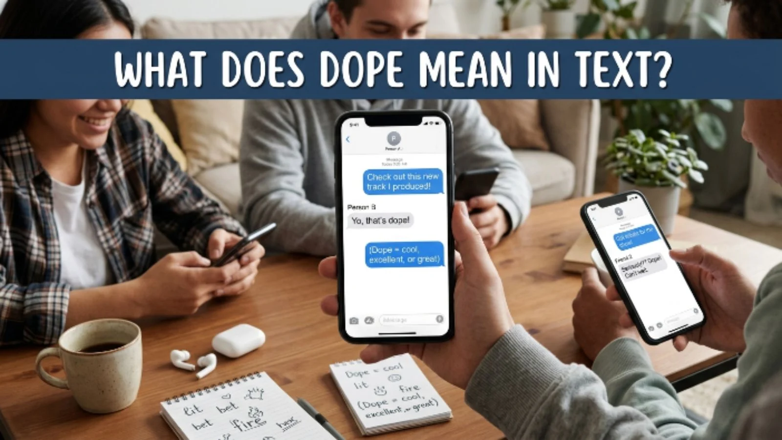 what does dope mean in text
