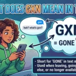what does gxn mean in text