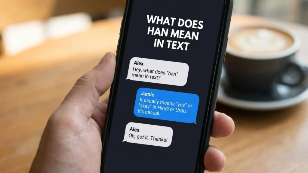 what does han mean in text
