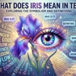 what does iris mean in text
