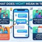 what does mgmt mean in text