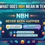 what does nbh mean in text