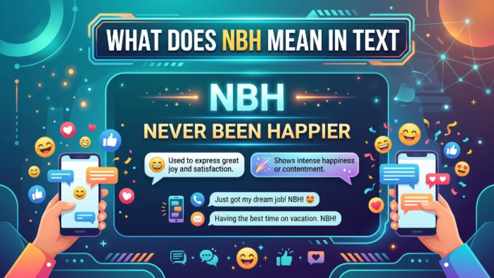 what does nbh mean in text