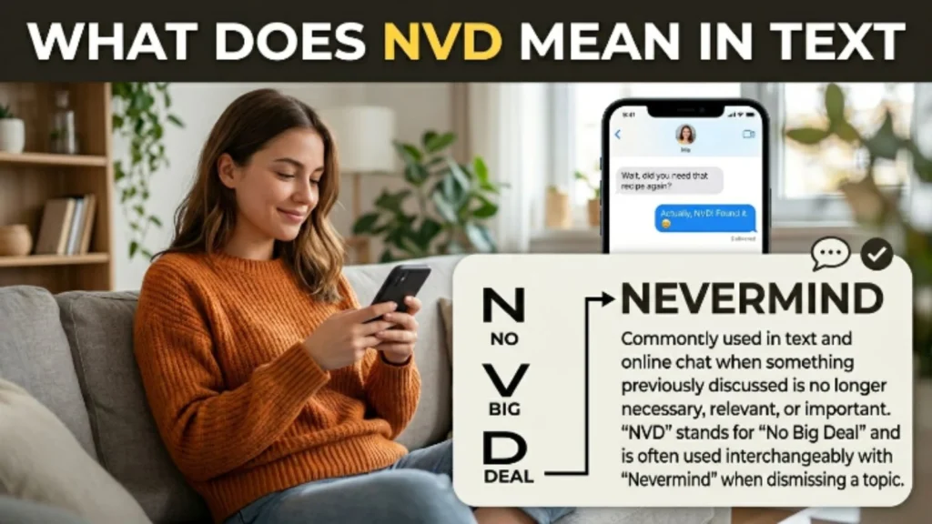 what does nvd mean in text