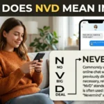 what does nvd mean in text
