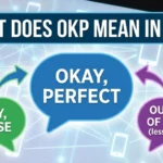 what does okp mean in text