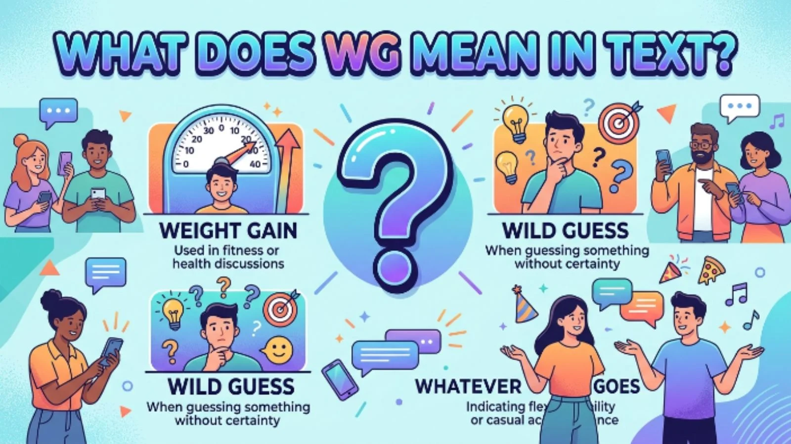 what does wg mean in text