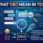 what obj mean in text