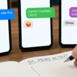 dc mean in text