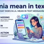 mia mean in text