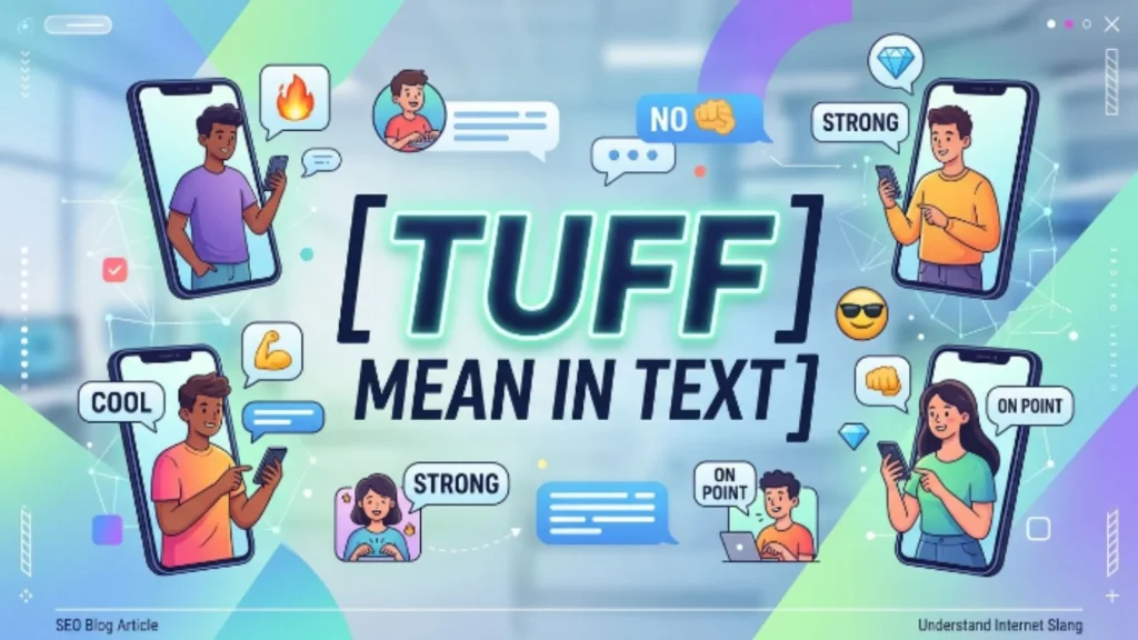 tuff mean in text