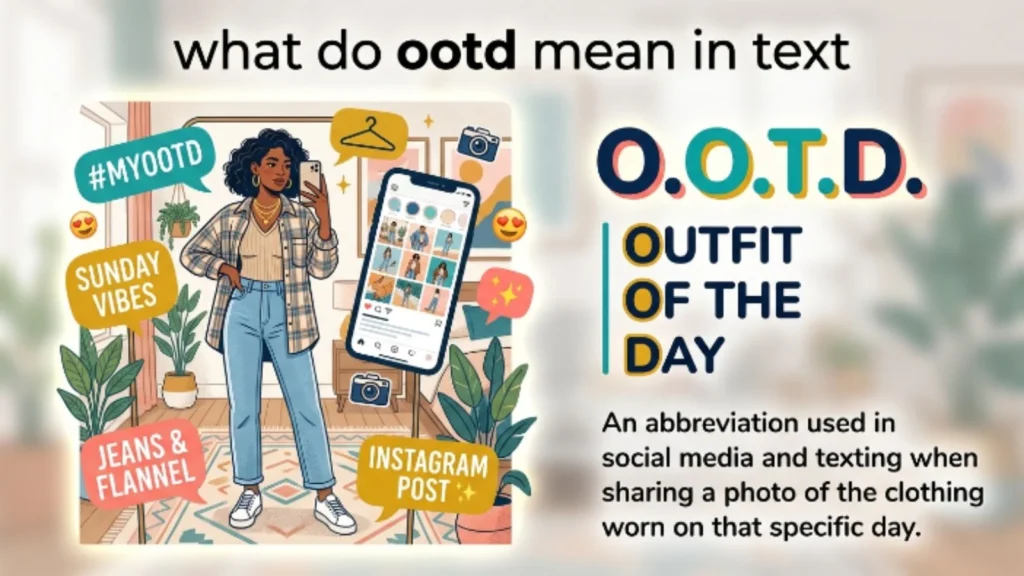 what do ootd mean in text