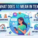 what does aq mean in text