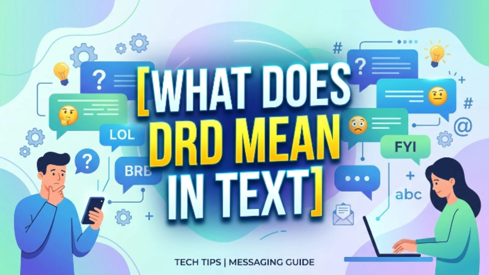what does drd mean in text