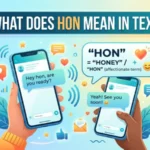 what does hon mean in text