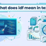 what does idf mean in text