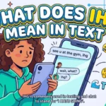 what does ihg mean in text