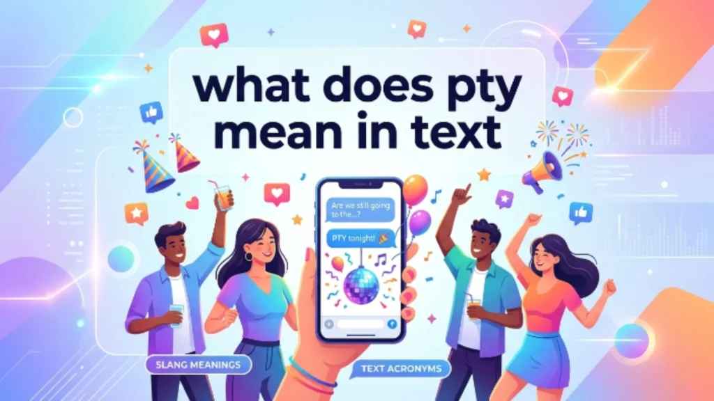 what does pty mean in text