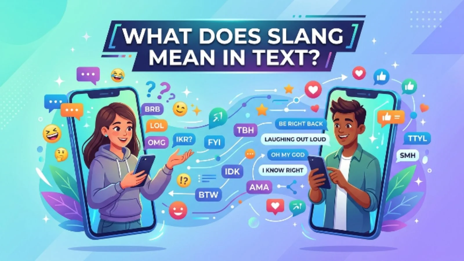 what does slang mean in text