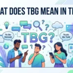 what does tbg mean in text