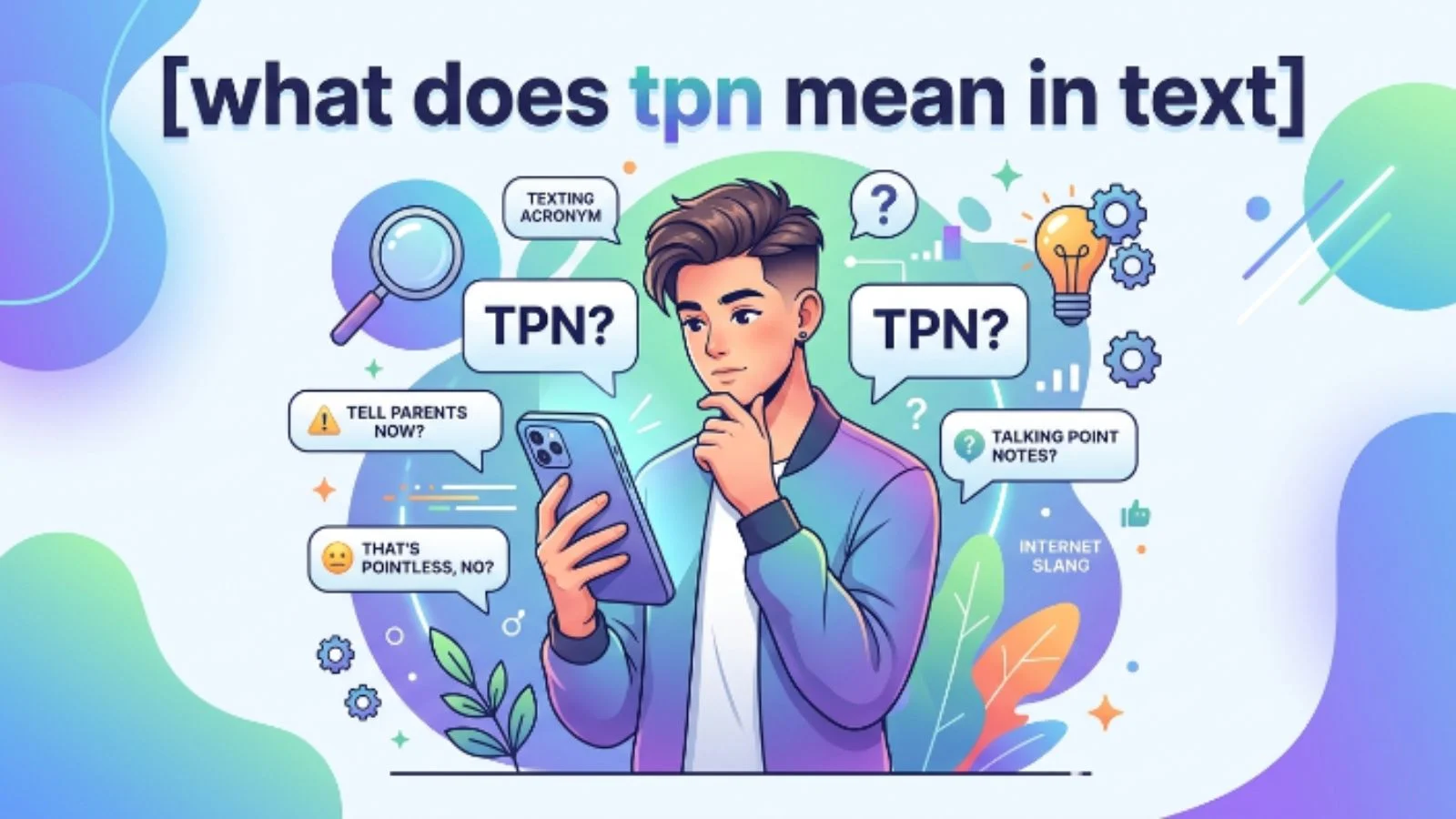 what does tpn mean in text