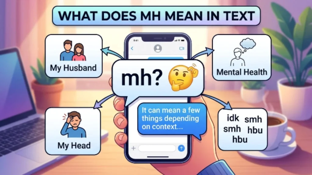 what dose mh mean in text