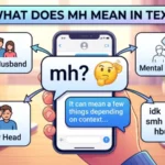 what dose mh mean in text