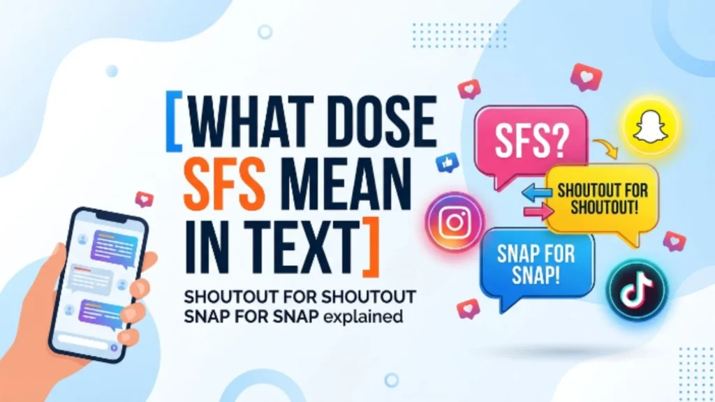 what dose sfs mean in text