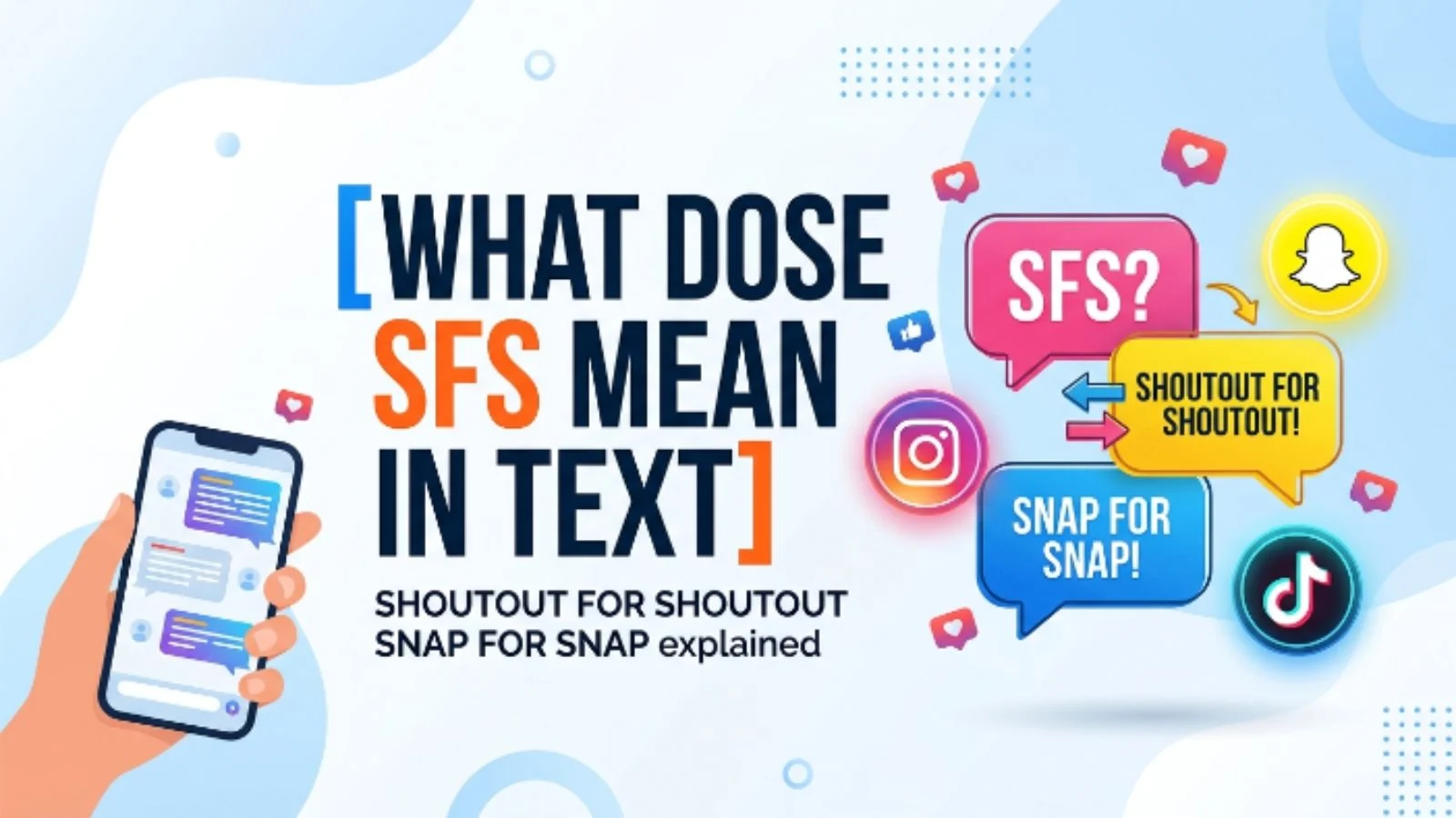 what dose sfs mean in text