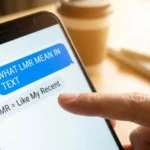 what lmr mean in text