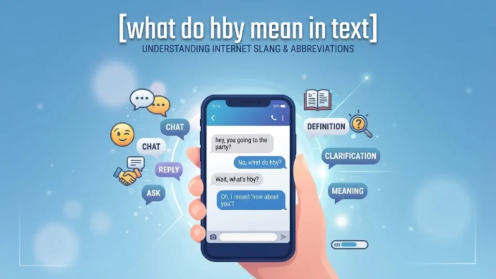 what do hby mean in text
